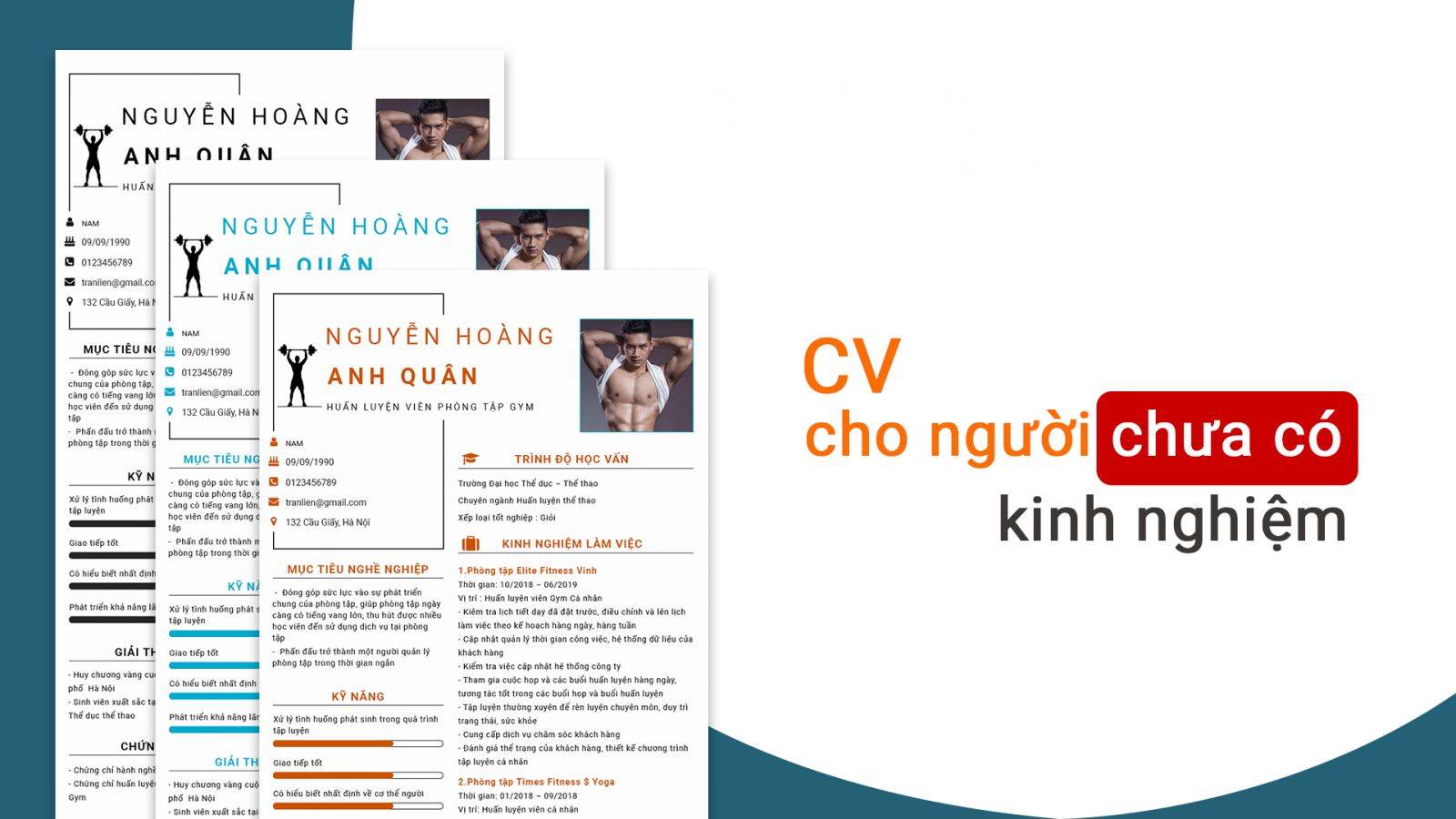 Hướng dẫn trình bày CV cho người chưa từng có kinh nghiệm làm việc