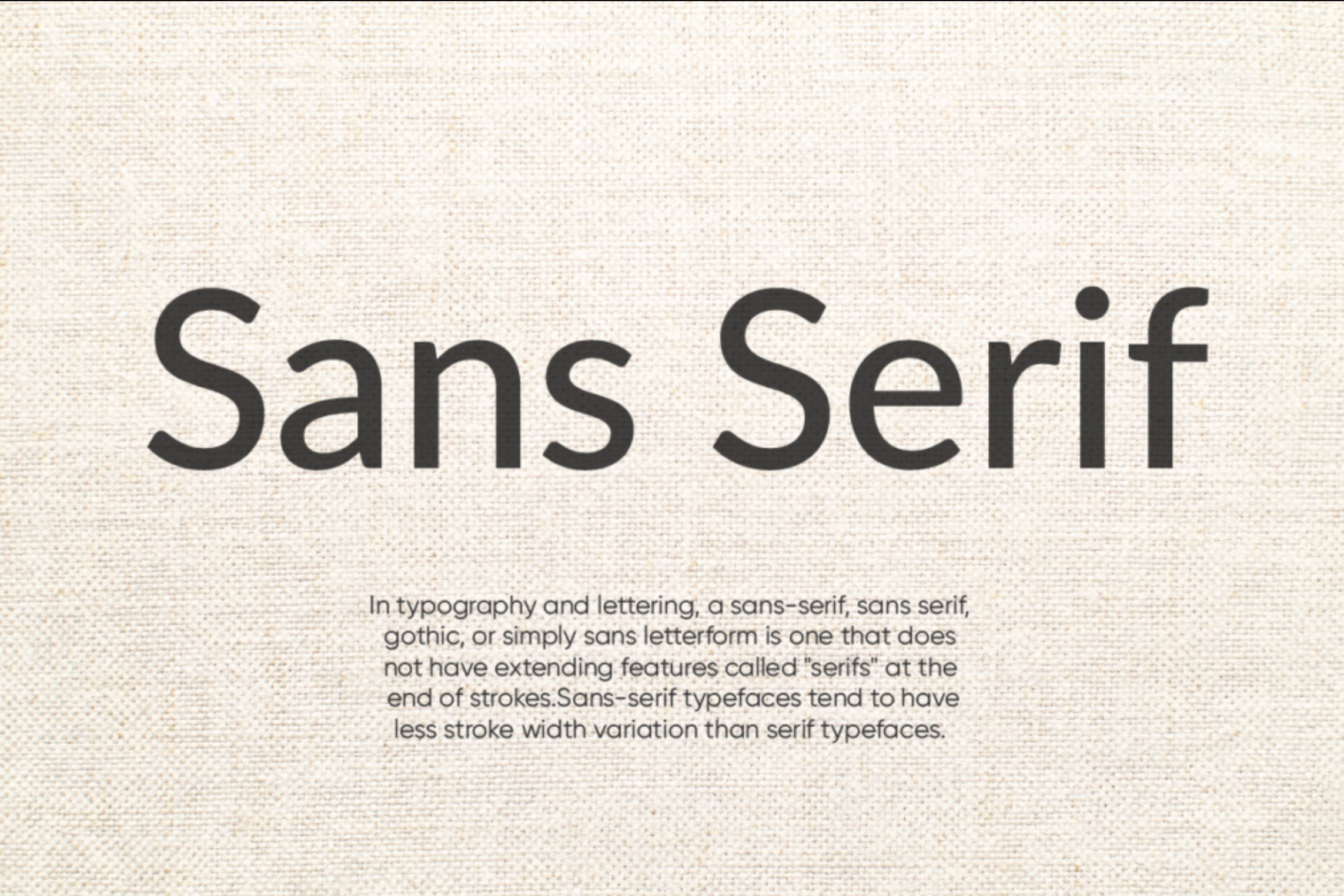 Sans-serif – Hơi thở hiện đại cho CV