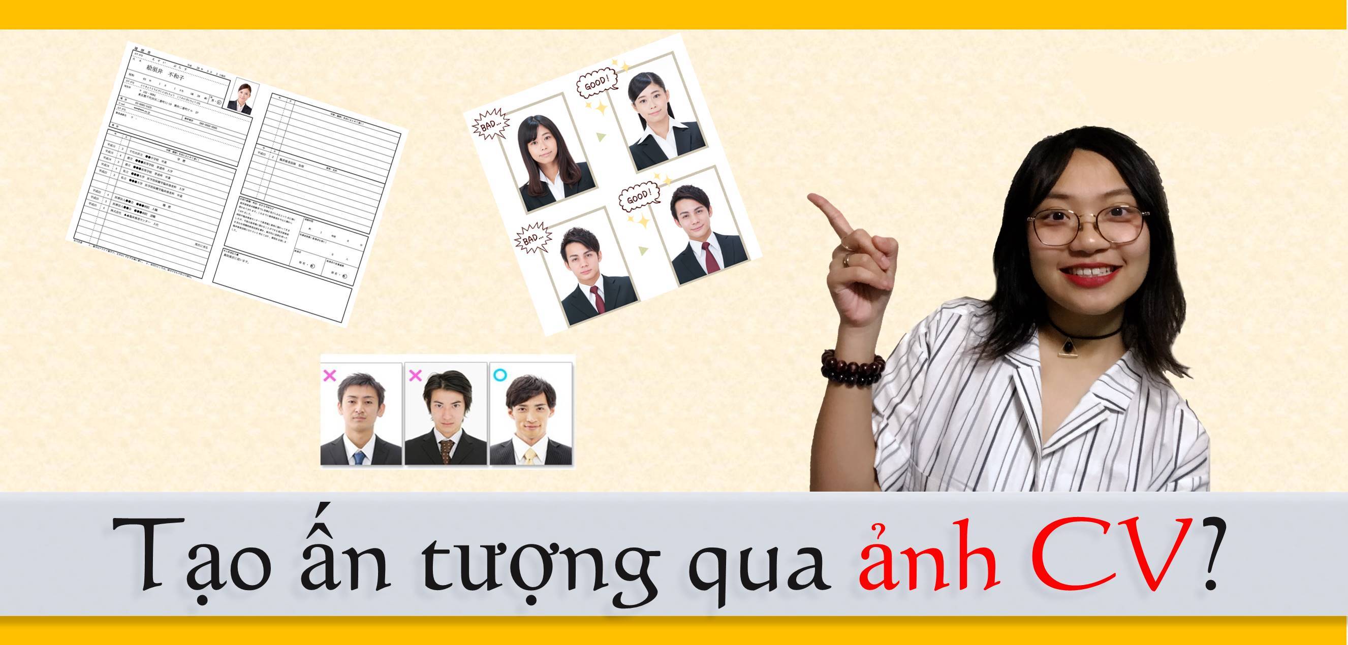 Bí quyết đặt ảnh trong CV nhằm tạo hiệu ứng ấn tượng ban đầu