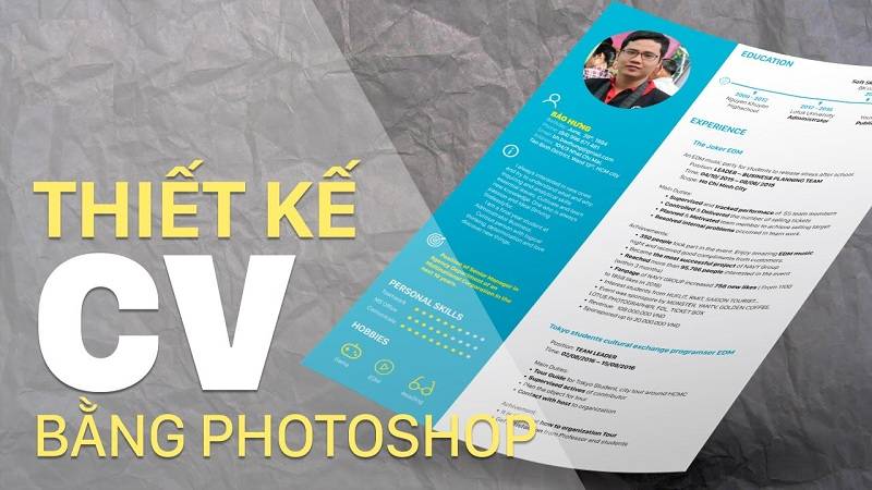 Điểm trừ lớn nhất của CV thiết kế bằng Photoshop là khó cập nhật khi cần chỉnh sửa nội dung.