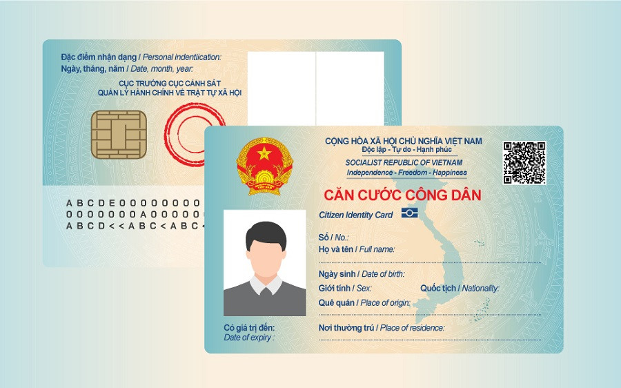 Chuẩn bị CCCD gắn chip để làm passport online