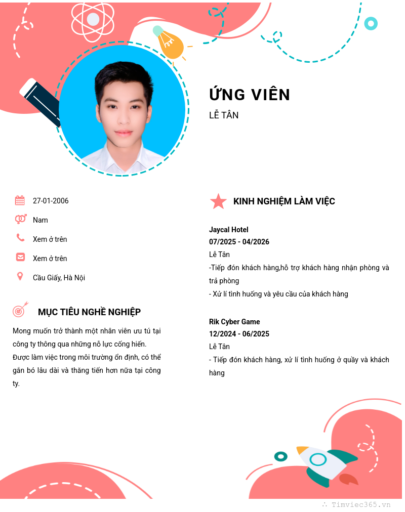 CV ứng viên