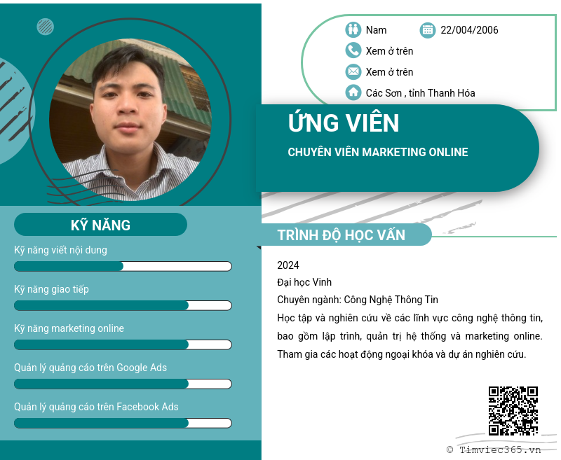 CV ứng viên