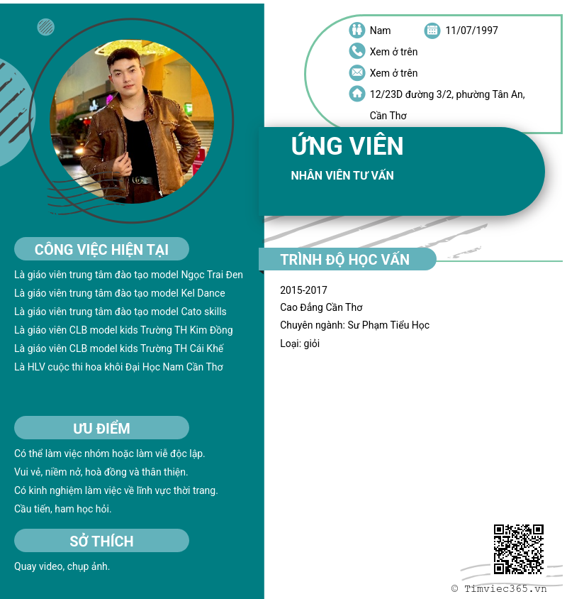 CV ứng viên