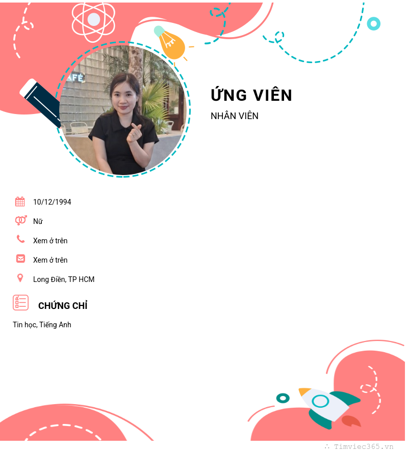 CV ứng viên