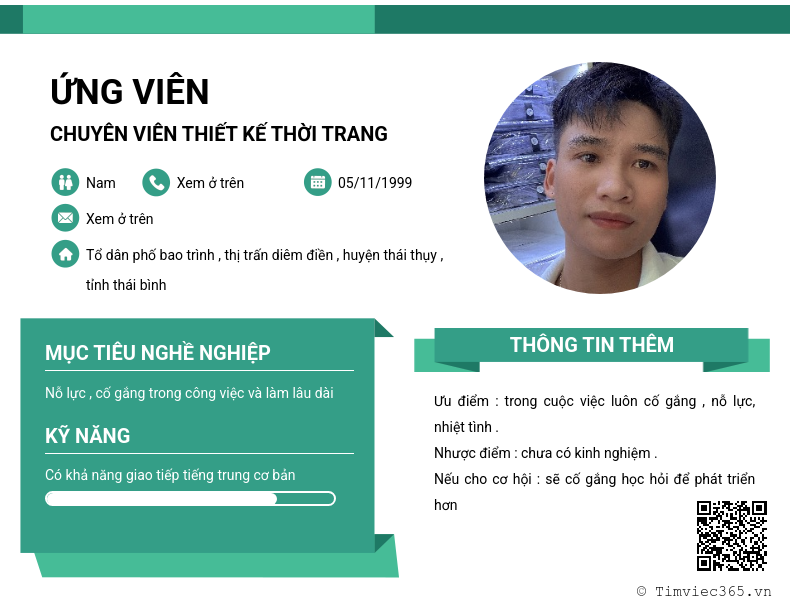 CV ứng viên