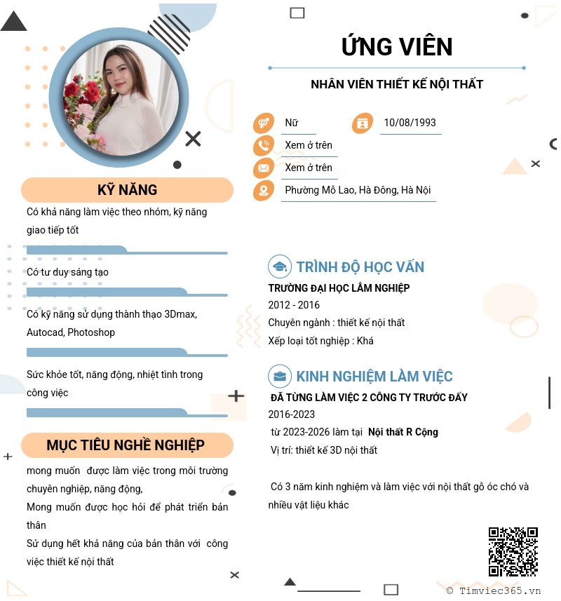 CV ứng viên