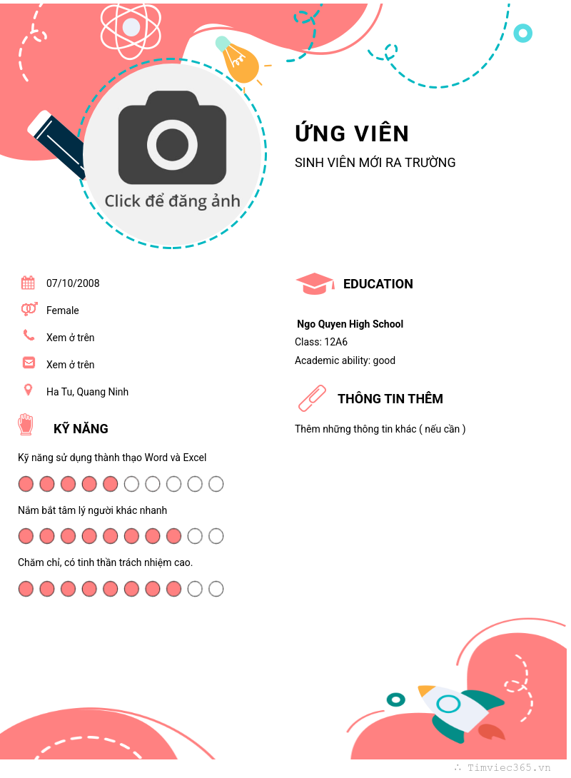 CV ứng viên