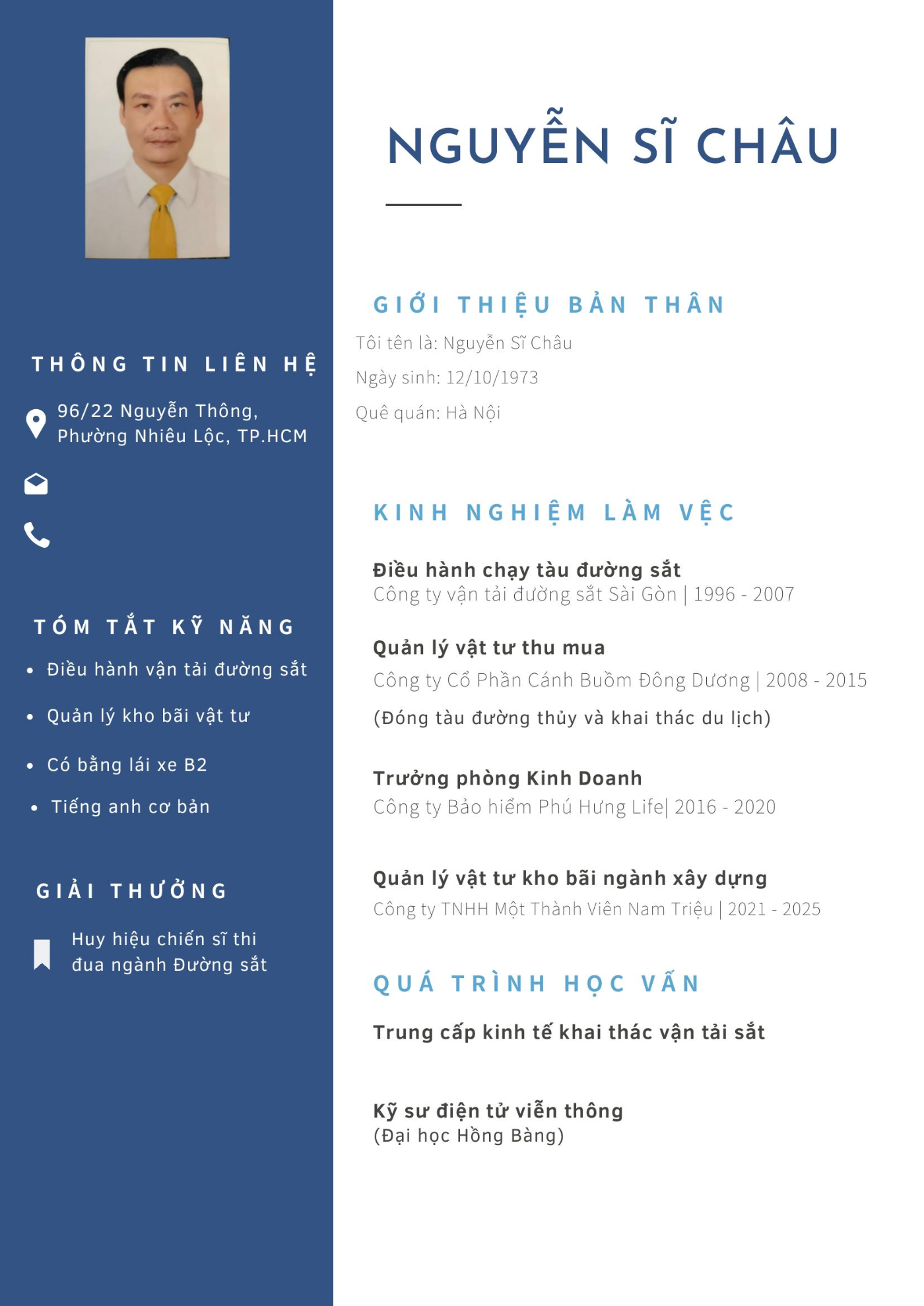 CV ứng viên