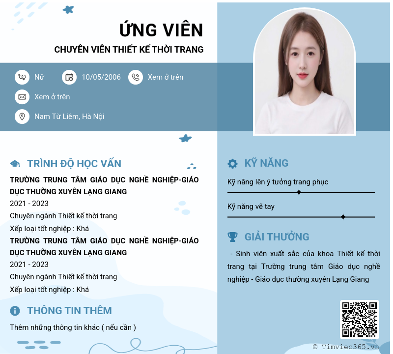 CV ứng viên