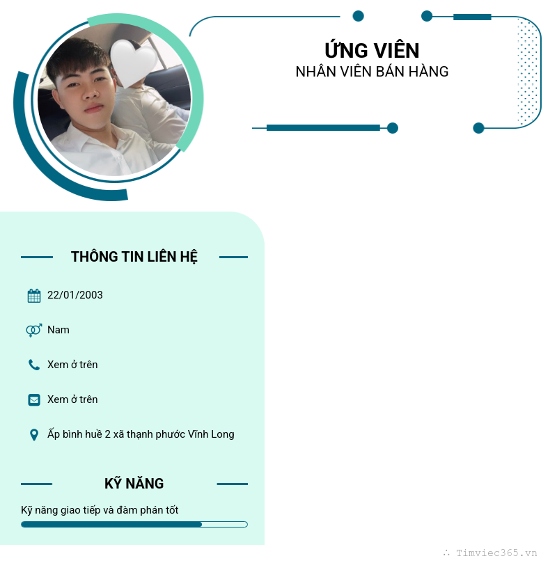 CV ứng viên