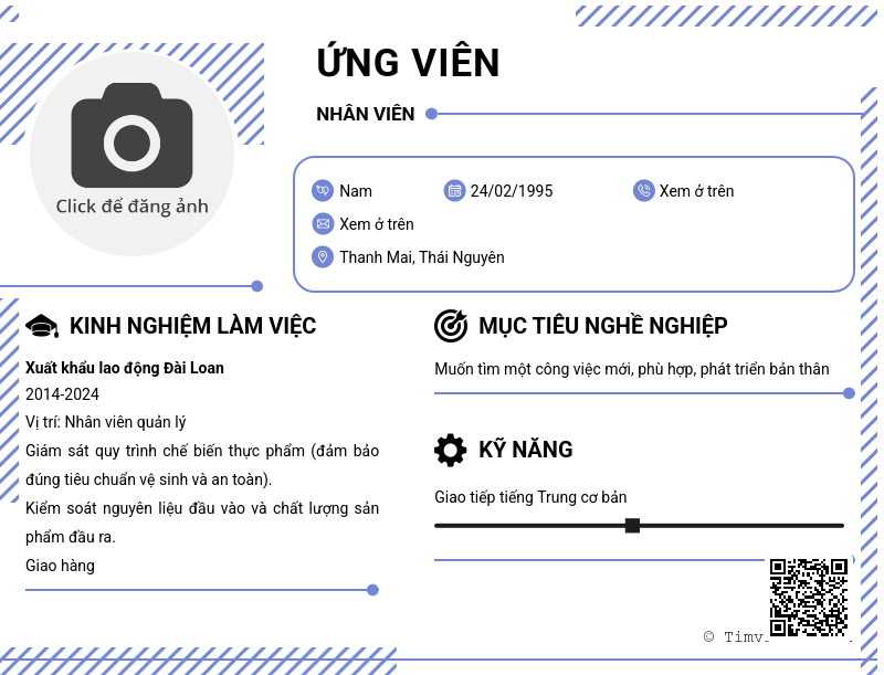 CV ứng viên
