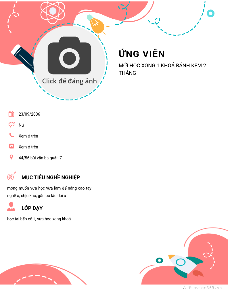 CV ứng viên