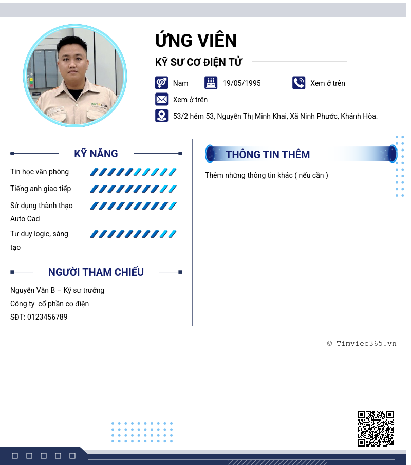 CV ứng viên