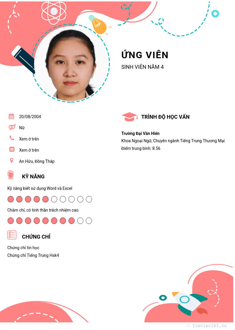 CV ứng viên