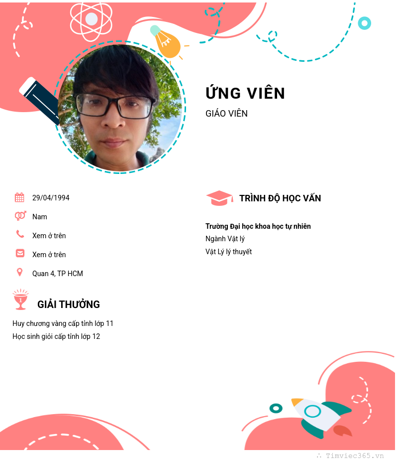 CV ứng viên