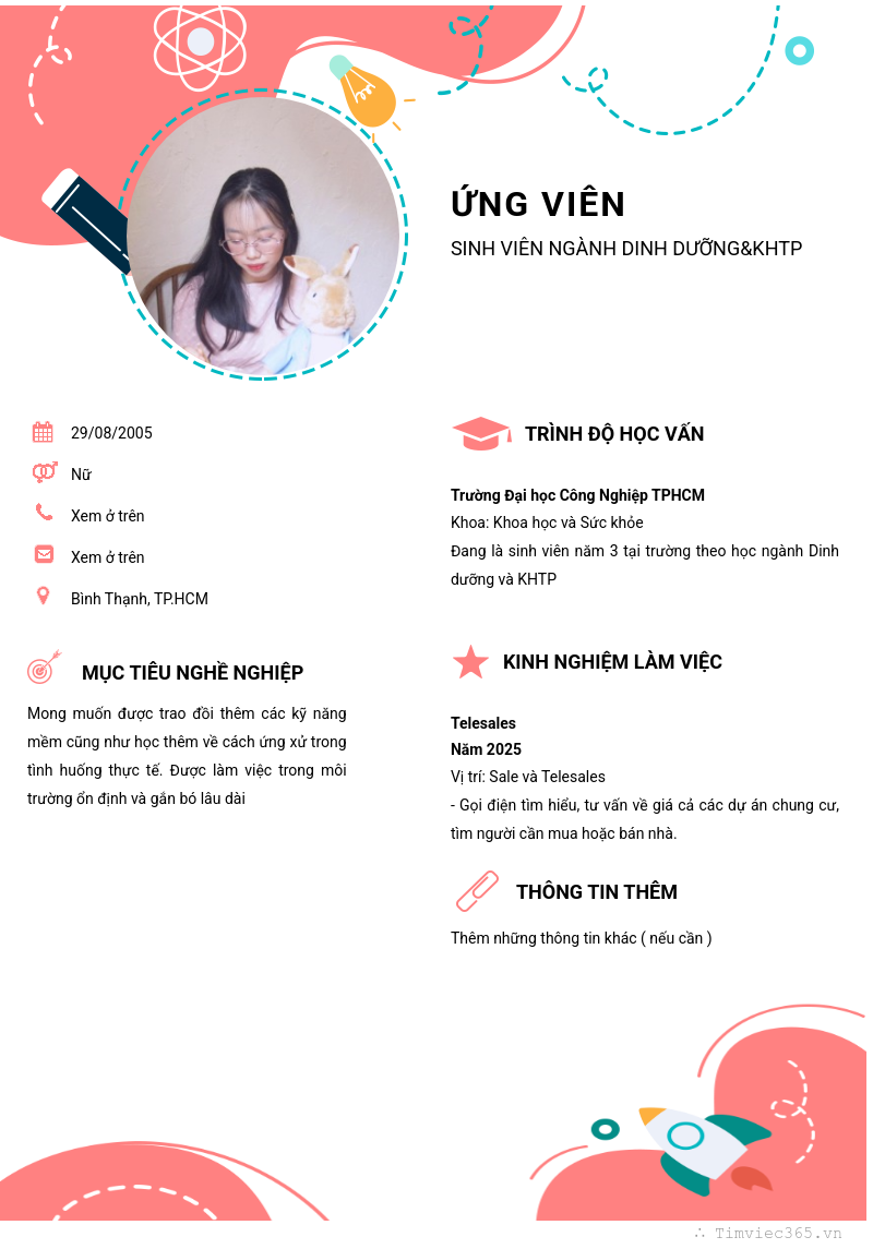 CV ứng viên