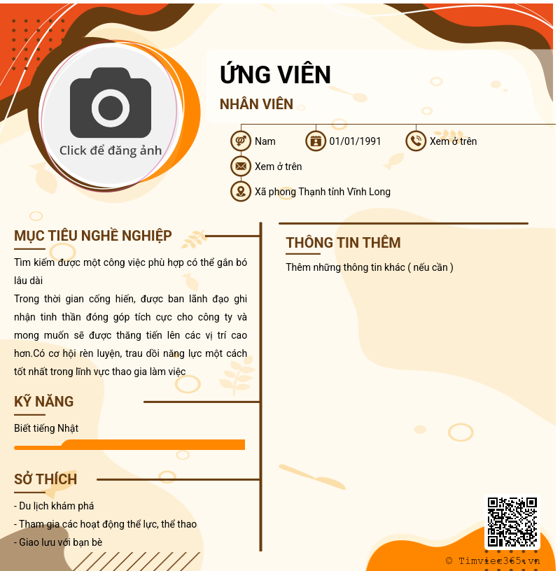CV ứng viên