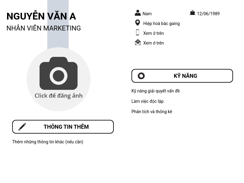 CV ứng viên