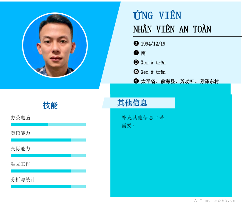 CV ứng viên
