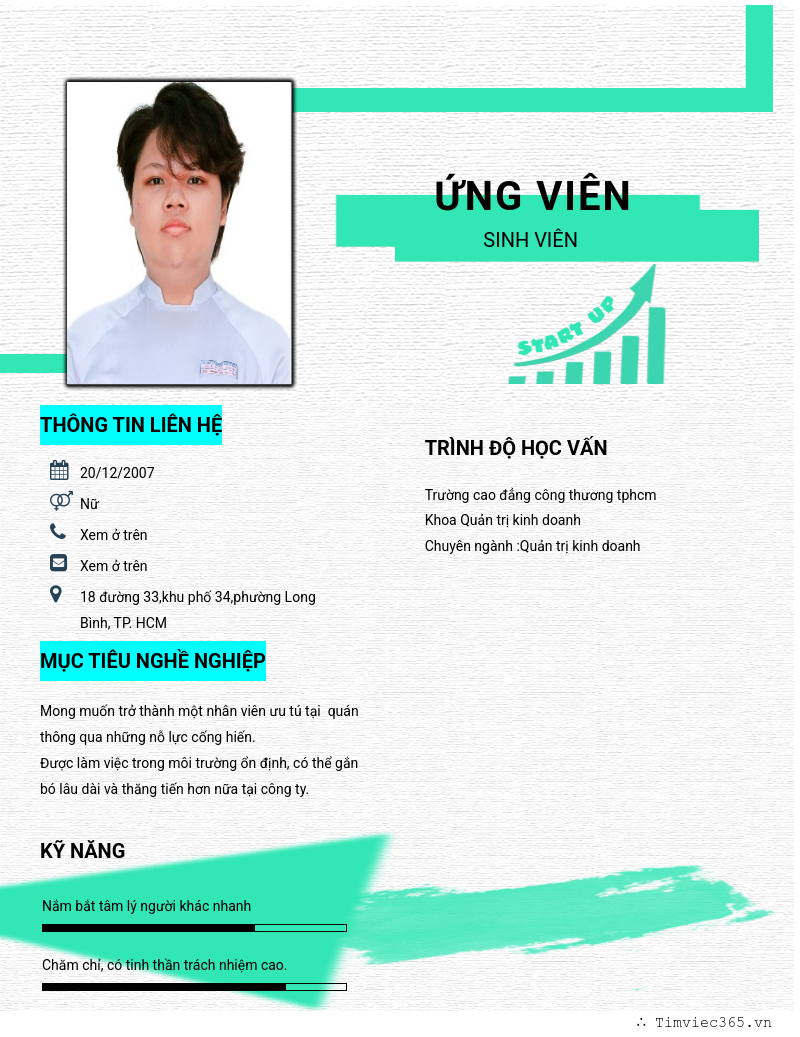 CV ứng viên