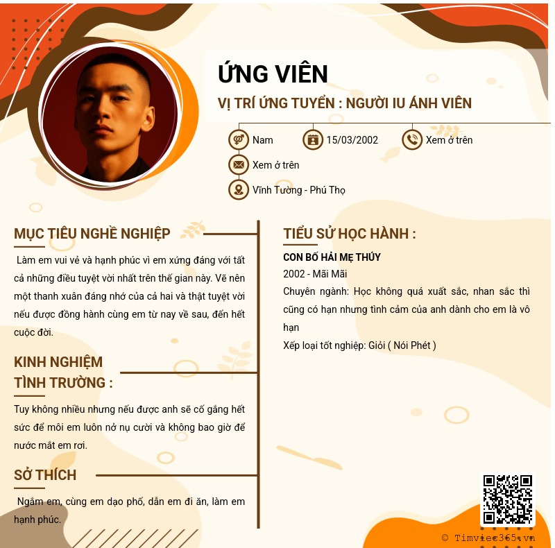 CV ứng viên