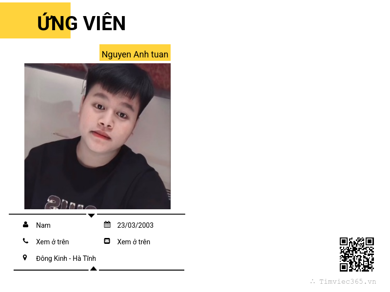 CV ứng viên