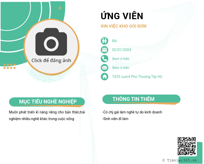 CV ứng viên