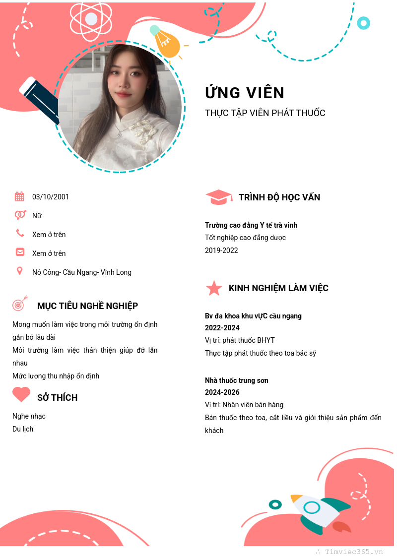CV ứng viên