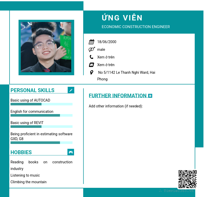 CV ứng viên
