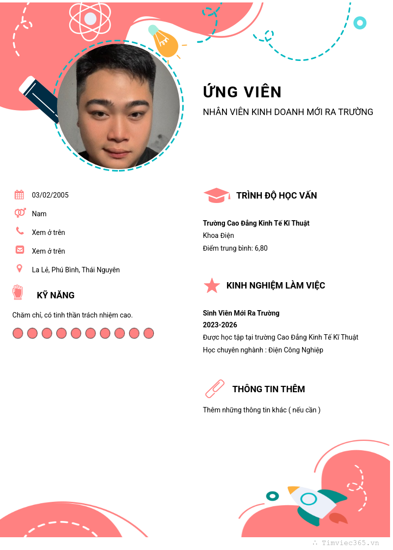 CV ứng viên
