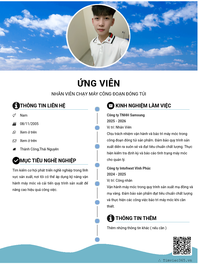 CV ứng viên