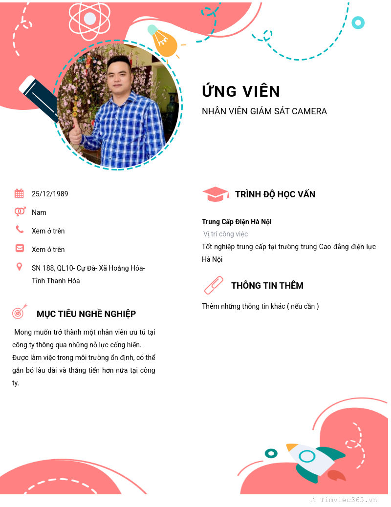 CV ứng viên