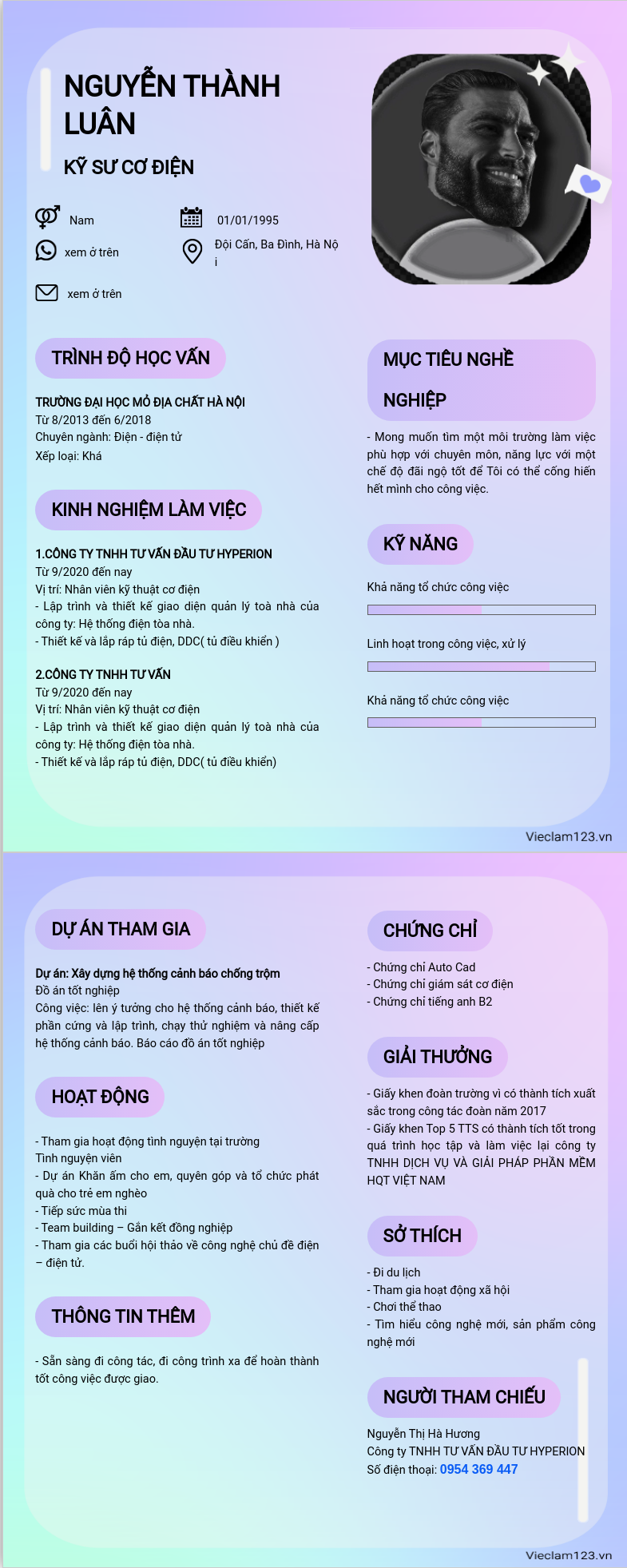 CV ứng viên