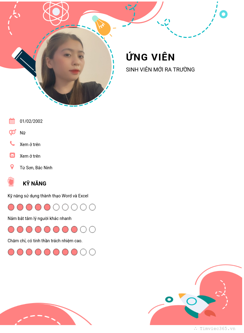 CV ứng viên