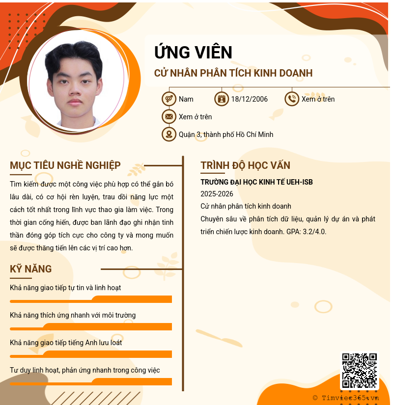 CV ứng viên