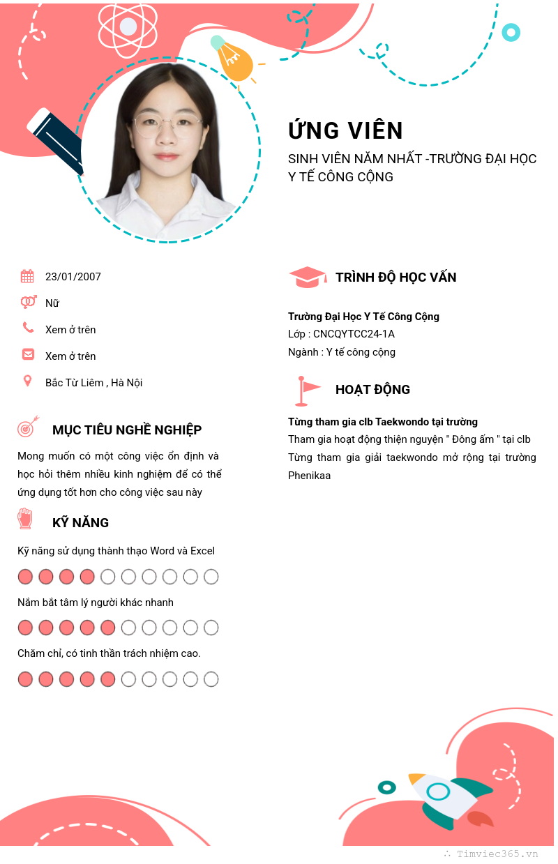 CV ứng viên