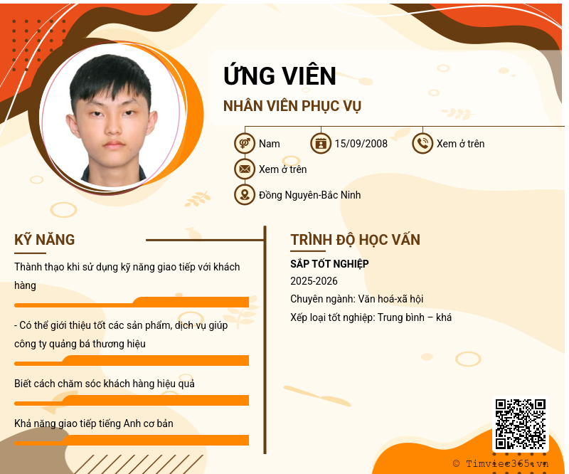 CV ứng viên
