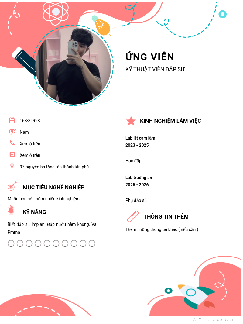CV ứng viên