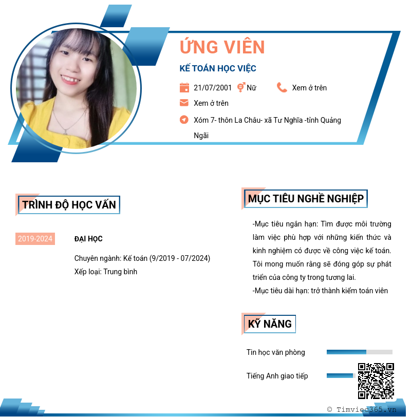 CV ứng viên
