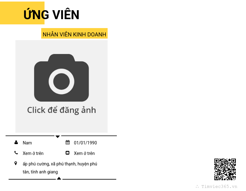 CV ứng viên