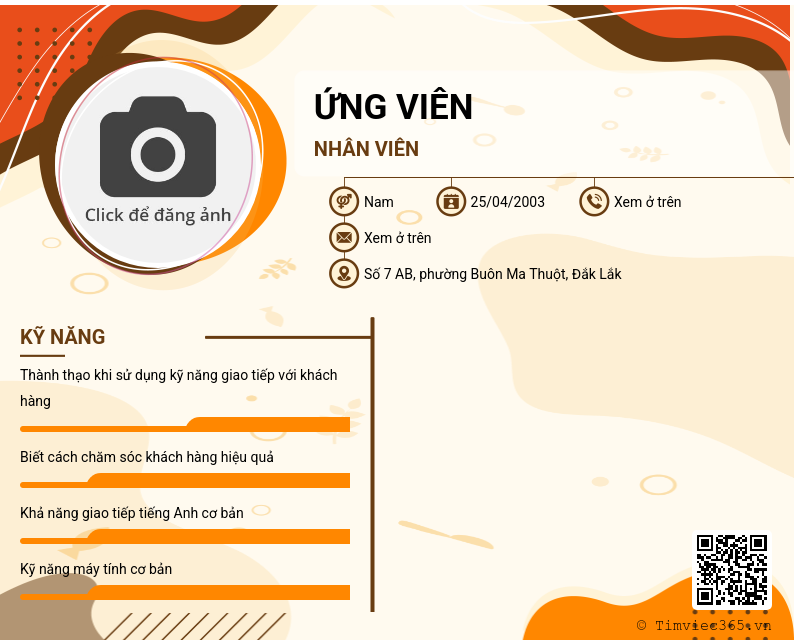 CV ứng viên