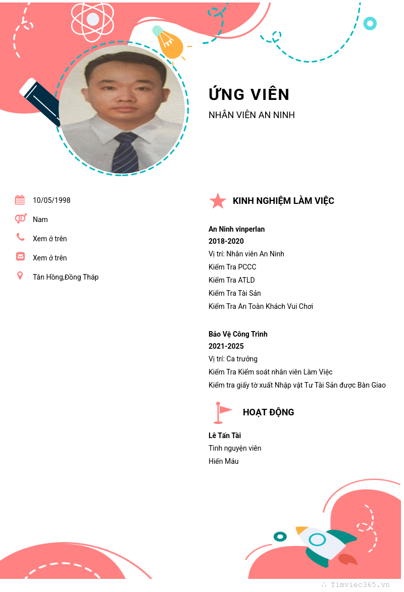 CV ứng viên
