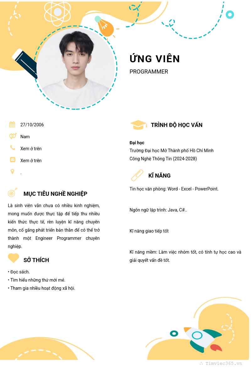 CV ứng viên