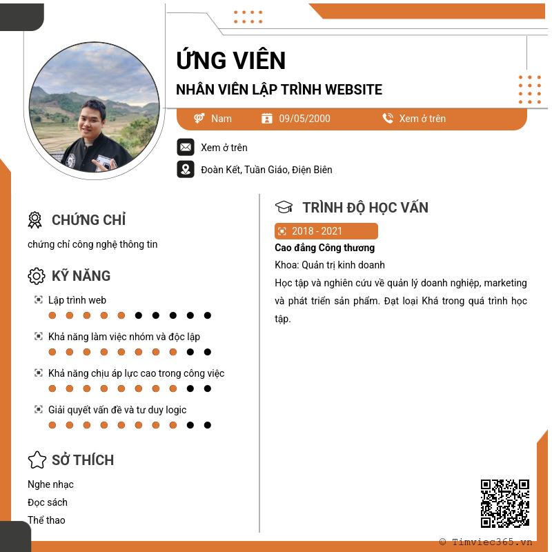CV ứng viên