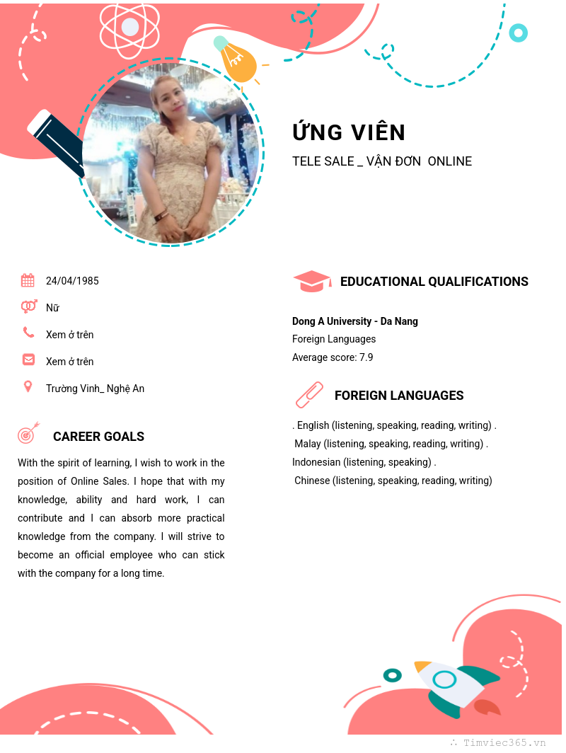 CV ứng viên