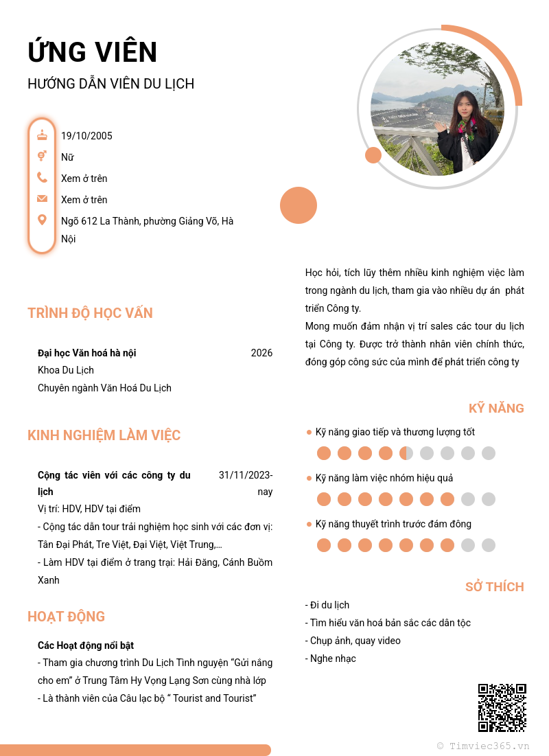 CV ứng viên