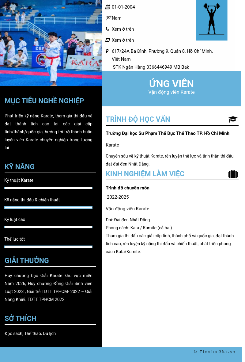 CV ứng viên