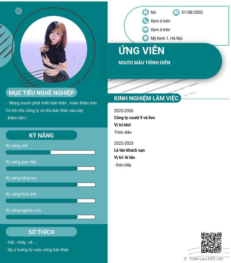CV ứng viên