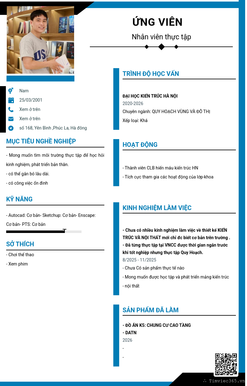 CV ứng viên